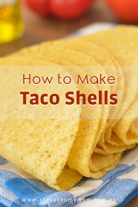 Homemade Soft Taco Shells, Making Tacos Recipes, How To Make Taco Shells Homemade, Homemade Hard Taco Shells, Tacos Shells Homemade, Taco Shell Recipe Ideas, Taco Tortilla Recipe, Taco Bread Recipe, Tacos Bread Recipe