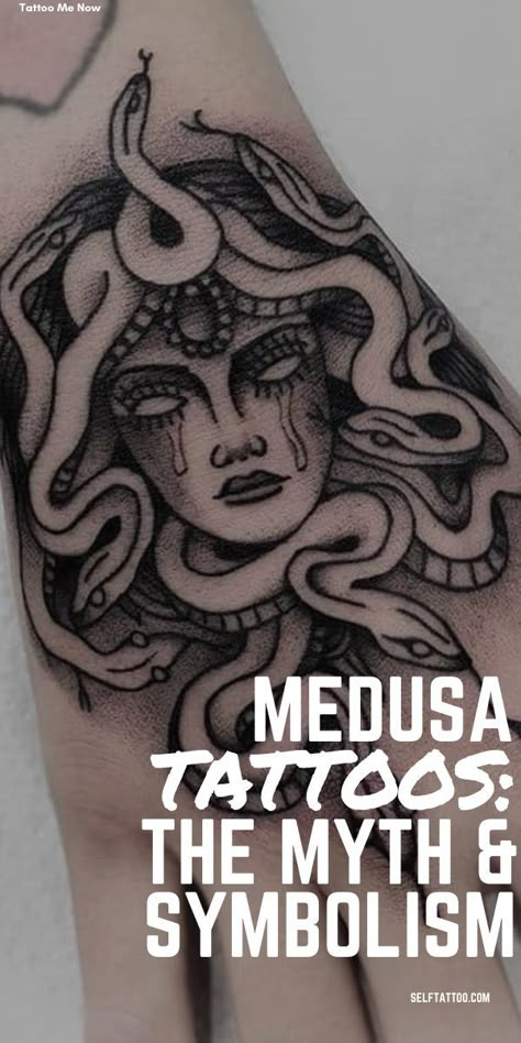 Medusa Tattoo Symbolism, Medusa Tattoo Greek Mythology, Women’s Medusa Tattoo, Medusa Meaning Tattoos, What Does Medusa Tattoo Represent, Tattoos Of Medusa, Small Medusa Tattoo Women, Medusa’s Tattoo, Medusa Symbol Greek Mythology