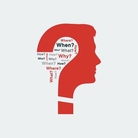 Concept of question. question mark with ... | Premium Vector #Freepik #vector #business #education #man #red Questions Mark Design, Business Quiz Poster, Question Poster Design, Question Mark Design, Short Film Poster, Thanks For Birthday Wishes, Mark Word, Question Words, Cartoon Puzzle