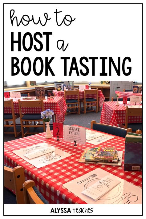 Book Group Ideas, Reading Initiative Ideas, Book Study Ideas, Library Club Ideas, Literacy Night Decorations, Pop Up Bookstore Ideas, Library Class Activities, Library Displays Elementary, Classroom Library Elementary