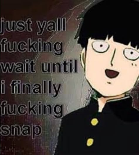 Shigeo Kageyama, Reigen Arataka, Mob Psycho100, Mob 100, Mob Physco 100, He Makes Me Happy, Silly Images, Silly Pictures, Best Shows Ever