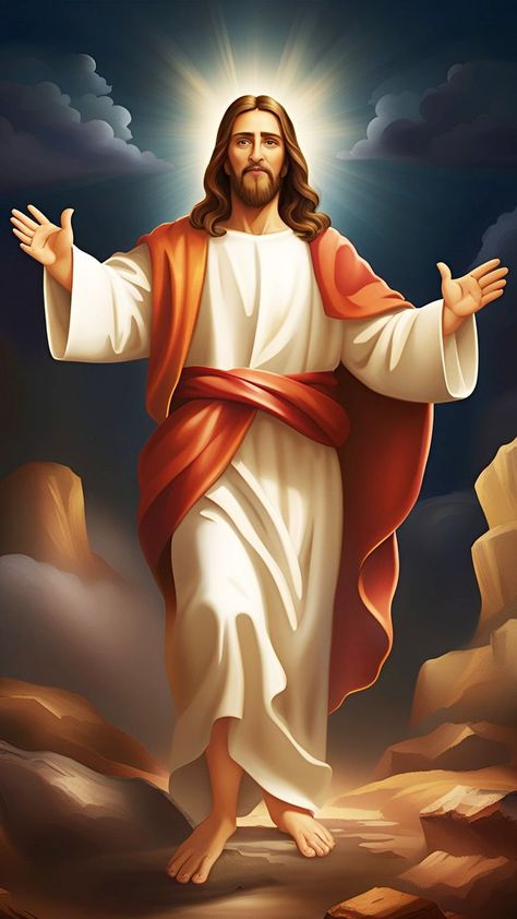 Jesus Resurrection Pictures, Jesus Pictures Powerful, Real Image Of Jesus, Jesus Pictures Catholic, Resurrected Christ, Passion Of Christ Images, Spiritual Fulfillment, Jesus Christ Face, Jesus Love Images