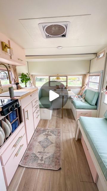 Janelle Payne | DIY | Home Renovations on Instagram: "From start 👉🏼 finish the complete renovation of our 1964 Prowler travel trailer🥰

For more info on renovating campers check out my book DIY Camper & RV Reno on my profile!

#vintage #restoration #diycamper #caravan #rvrenovation #tinyhome #homeonwheels" Trailer Makeover, Diy Home Renovations, Vintage Restoration, Traveling Style, Caravan Makeover, Rv Makeover, Rv Renovations, Book Diy, Camper Makeover