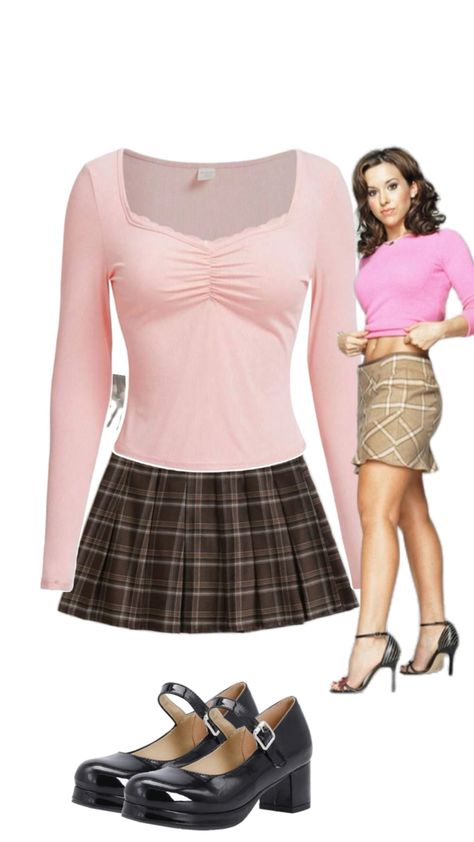 #halloween Gretchen weiners Halloween costume Gretchen Weiners Halloween, Mean Girl 3, Mean Girls Costume, Gretchen Wieners, Gretchen Weiners, Mean Girls Outfits, Halloween Coustumes, Weiners, School Of Witchcraft