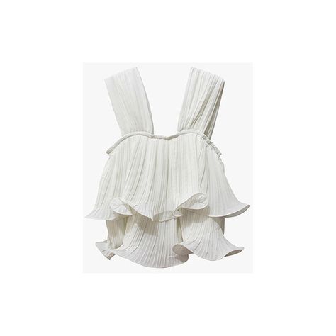 White Ruffle Sleeveless Blouse (1.342.830 IDR) ❤ liked on Polyvore featuring tops, blouses, white, white sleeveless top, white frilly blouse, sleeveless ruffle blouse, flounce tops and ruffle top White Crop Blouse, Frilly Top, White Ruffle Top, White Ruffle Blouse, Frilly Blouse, Mode Crochet, White Sleeveless Top, White Sleeveless Blouse, Stockholm Fashion