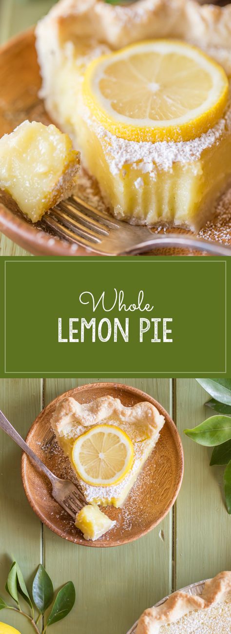 Lemon Chiffon Pie, Pistachio Dessert, Lemon Pie Recipe, Summer Pie, Kawaii Cooking, Fair Food, Recipes Yummy, Dessert Easy, Sweet Pie