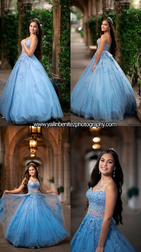 quinceanera photoshoot quince poses Gown Dress Pose, Gowns Dresses Poses, Photo Poses In Gown Dress, Gown Poses Indian, Bride Gown Poses, Gown Poses For Women, Gown Dress Photoshoot Ideas, Sweet 15 Photoshoot Ideas Photography, Poses For Gown Dress