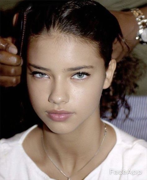 Teenage Adriana Lima, Adriana Lima Childhood Photos, Adriana Lima Before Fame, Adriana Lima At 13, Adriana Lima Look Alike, Adriana Lima Eyebrows, Adriana Lima 15 Age, Adriana Lima 13 Yrs Old, Adriana Lima Teenager