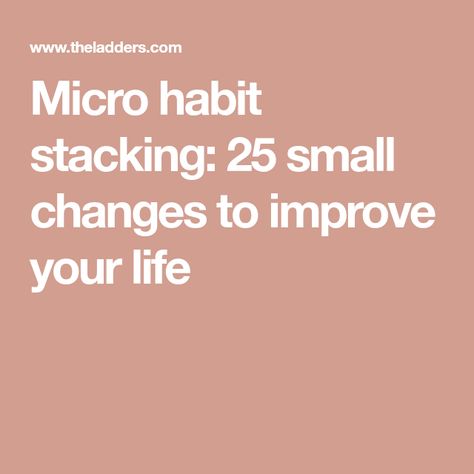 Micro Habits, Life Audit, Habit Stacking, Habits And Routines, Atomic Habits, Sleep Rituals, Life Satisfaction, Check Email, New Habits