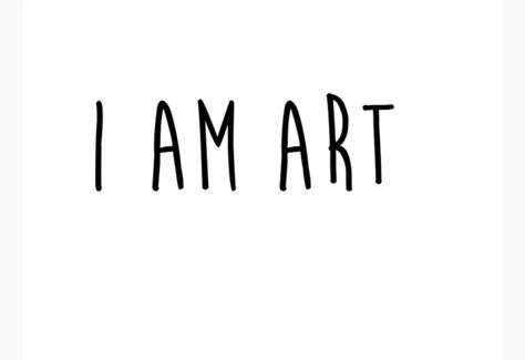 I Am Art Tattoo Words, I Am Art Tattoo, Yes And Amen, Word Design, Word Tattoos, Tattoo Inspo, I Tattoo, Tatting, Art Tattoo