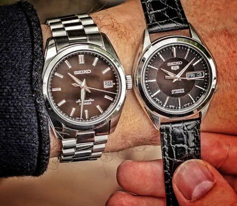 Seiko SARB033 vs the 5 SNKL23 Seiko Sarb033, Luxury Watches For Men, Silver Watch, Luxury Watches, For Men, Silver