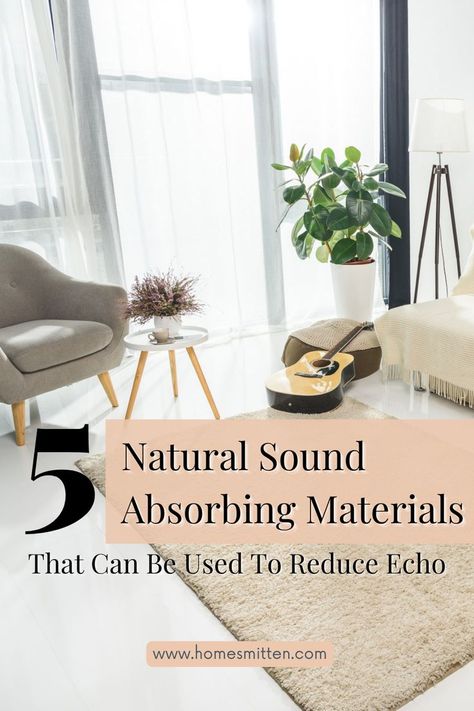 Echoes can be a nuisance in any room, causing unwanted noise and making it difficult to hear. Natural sound-absorbing materials can help reduce echoes and improve acoustics in a room. Learn more about these materials for a more comfortable living. Sound Proofing A Room, Sound Room, Sound Panel, Soundproof Room, Acoustic Solutions, Porous Materials, Massage Room, Sound Absorption, Sound Absorbing