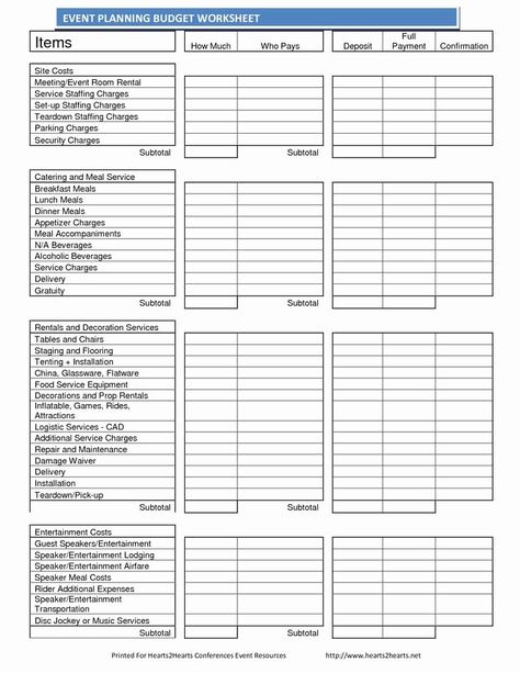 Event Planning Worksheet Template Unique Best 25 event Planning Template Ideas On Pinterest Event Planning Budget, Event Planning Checklist Templates, Event Planning Worksheet, Event Planning Organization, Event Planning Printables, Budget Spreadsheet Template, Planning Sheet, Budget Worksheet, Event Budget