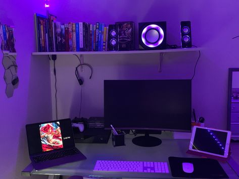 Low Budget Gaming Room, Budget Gaming Setup, Cheap Gaming Setup, Budget Setup, Desk Setup Ideas, Setup Pc, Pc Ideas, Gamer Setup, Setup Gamer