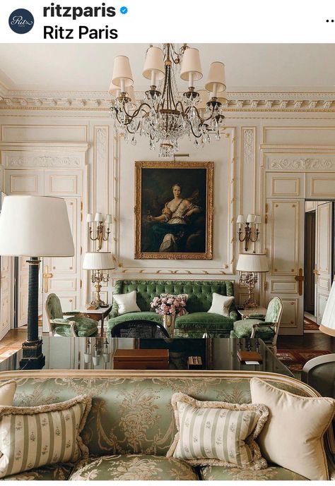 Bedroom Ideas Old Money, Peaceful Interior, Old Money House, The Ritz Paris, Glass Partition Wall, Ritz Paris, Beautiful Houses Interior, Parisian Apartment, French Interior