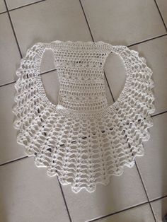 Crochet vest