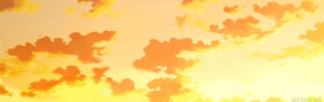 ❁ Orange Banner, Yellow Banner, Orange Anime, Character Info, Banners For Discord, Twitter Banners, Yellow Cloud, Cute Twitter Headers, Star Banner