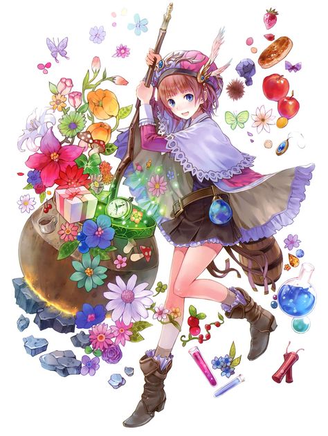 Atelier Sophie, Atelier Series, Moe Anime, The Alchemist, Game Character Design, Anime Artwork, Manga Drawing, Manga Girl, An Anime