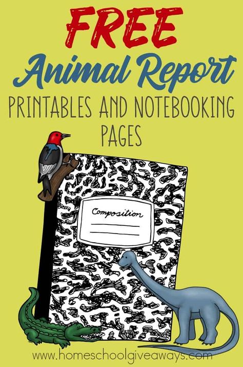 notebook with animals Animal Science Projects, Animal Report Template, Kids Printable Activities, National Geographic Animals, Animal Report, Notebooking Pages, Homeschool Freebies, Discovery Kids, Homeschool Printables