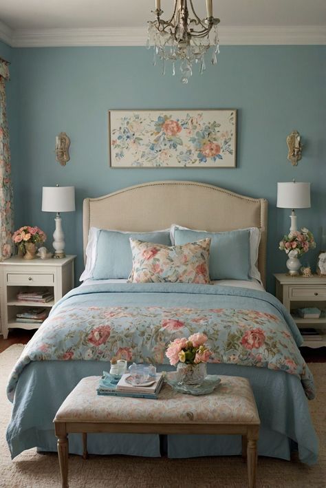 Discover why muted pastels are the must-have trend for 2024, creating a soft and charming ambiance in your spaces.
#ad  


#Colortrend
#wallpaint2024
 #color2024
 #DIYpainting
 ##DIYhomedecor
 #Fixhome Pastel Home Decor Bedroom, Muted Pastel Aesthetic, Pastel Color Bedroom, Pale Blue Bedroom, Blue Floral Bedroom, Cozy House Plans, Pale Blue Bedrooms, Texture Exploration, Country Chic Bedroom