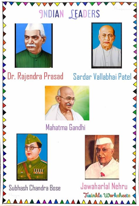 Indian Leaders Images, National Leaders Of India, Indian Leaders, National Leaders, Independence Day Activities, Freedom Fighters Of India, Bull Images, Dictionary Skills, Upsc Notes