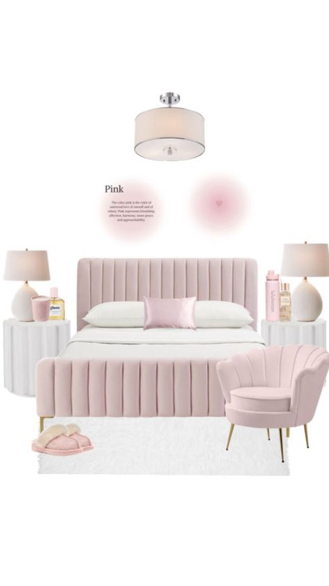 Beautiful Bed Designs, Hiasan Bilik Tidur, White Room Decor, Pink Furniture, Beautiful Bed, Dekorasi Kamar Tidur, Pinterest Room Decor, Preppy Room Decor, Room Redesign