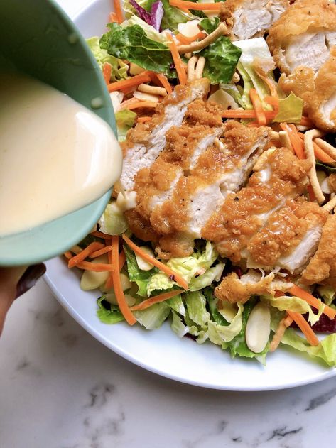 Applebees Copycat Asian Chicken Salad, Applebee's Asian Chicken Salad, Copycat Applebees Chinese Chicken Salad, Applebees Salad, Applebees Asian Chicken Salad, Applebees Chicken Salad, Applebees Chinese Chicken Salad, Apple Bees Asian Chicken Salad Dressing, Copycat Recipes Applebees