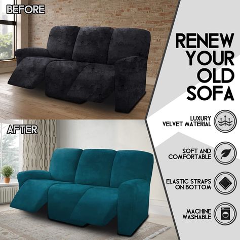 Recliner Couch Cover, Reclining Sofa Cover, Recliner Sofa Cover, Velvet Couch Cover, Slipcover For Reclining Sofa, Recliner Sofa Covers Slipcovers, Recliner Covers Slipcovers, Sofa Recliner Cover, Recliner Covers Slipcovers Diy