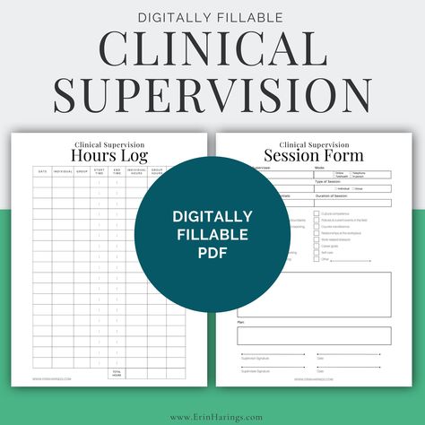 Excited to share the latest addition to my #etsy shop: Clinical Supervision Session Form and Hours Log | Digitally Fillable PDF | Template | Mental Health | Therapists https://etsy.me/3CLf0fk Lcsw Supervision Log, Therapy Supervision, Supervision Template, Lcsw Supervision, Free Receipt Template, Business Budget Template, Clinical Supervision, Case Presentation, Therapy Counseling