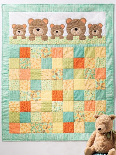 Good Night Baby, Sweet Dreams Baby, Appliqué Quilts, Baby Quilt Pattern, Bear Quilts, Patchwork Blanket, Baby Boy Quilts, Baby Quilt Patterns, Childrens Quilts