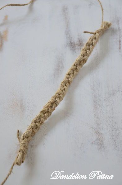 Simple Curtain, How To Braid, Simple Curtains, Curtain Tiebacks, Curtain Ties, White Curtains, Curtain Tie Backs, More Flexible, Jute Twine