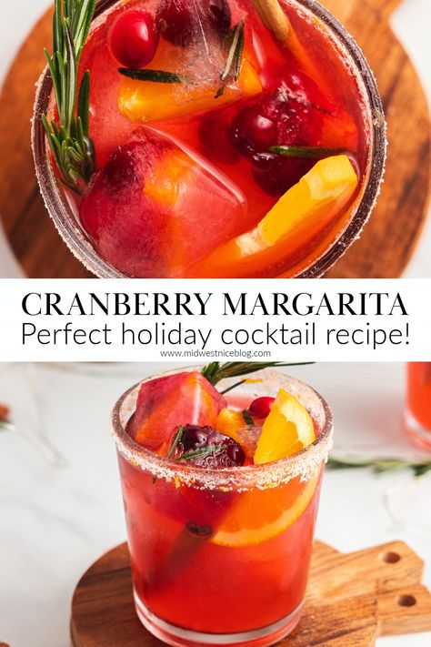 Made with tequila & cranberry simple syrup this tart & sweet cranberry margarita recipe is perfect for Christmas or any holiday celebration. Fireside Cranberry Cider Margarita, Cranberry Tequila Drinks, Spiced Cranberry Margarita, Tequila Cranberry Cocktail, Red Margarita Recipe, Cranberry Sauce Cocktail, Cranberry Simple Syrup Cocktail, Cranberry Tequila Cocktails, Tequila Cranberry Drinks