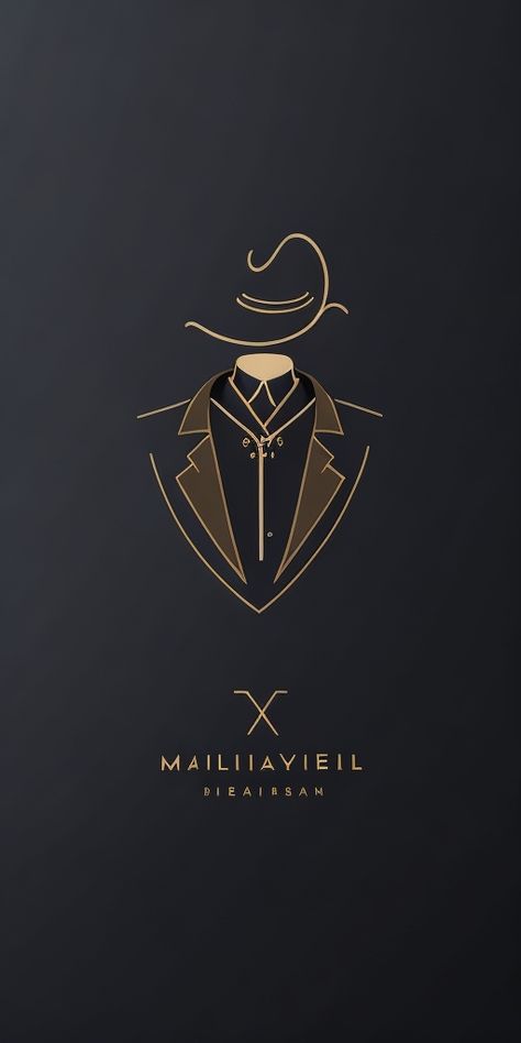 Clothes Brand Logo Design, Fashion Brand Logo Luxury, Clothing Logo Design Creative, Mens Fashion Logo Design, Logo For Fashion Designer, Luxury Logo Ideas, Logo Ideas For Clothing Brand, Clothing Brands Logo, Cloth Brand Logo