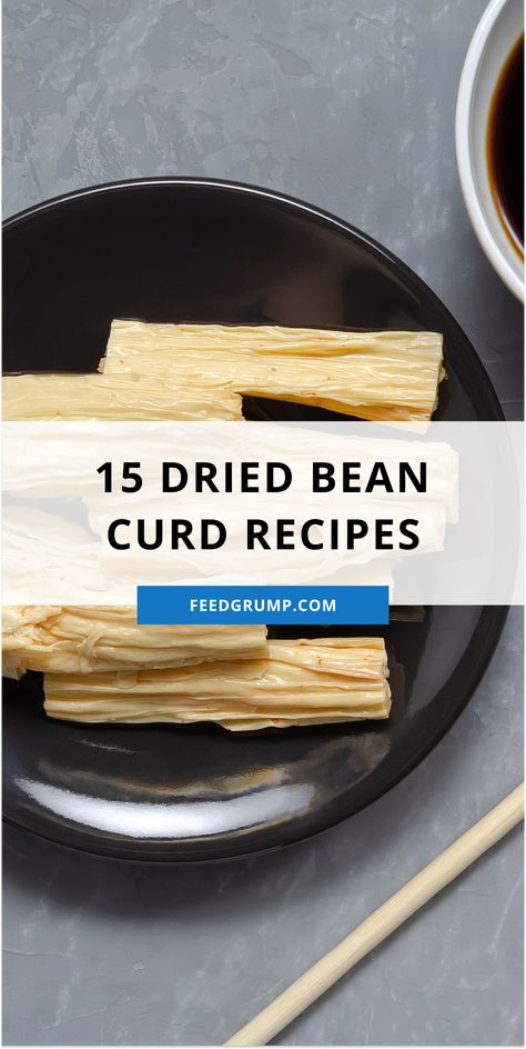 Explore our collection of the best recipes using dried bean curd. From classics like Pork Rib Stew to creative vegan dishes like Fried Chicken made from Tofu Skin, we've got something for all taste buds! Dried bean curd is a catch-all term for various dried tofu products, including "dried bean curd sticks" and "dried tofu skin sheets." Try these recipes with dried bean curd today! Tofu Sticks Recipes, Fried Bean Curd Recipe, Dried Bean Curd Recipe, Bean Curd Sheet Recipe, Bean Curd Sticks Recipe, Dried Tofu Skin Recipe, Tofu Sheets Recipe, Dried Bean Curd Sticks Recipe, Tofu Skin Recipes Vegan