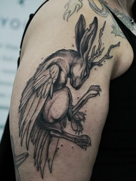 Goth Bunny, Bunny Tattoo, Goth Tattoo, Bunny Tattoos, Rabbit Tattoos, Flash Tattoo Designs, Gothic Tattoo, Tattoo Project, Dark Tattoo