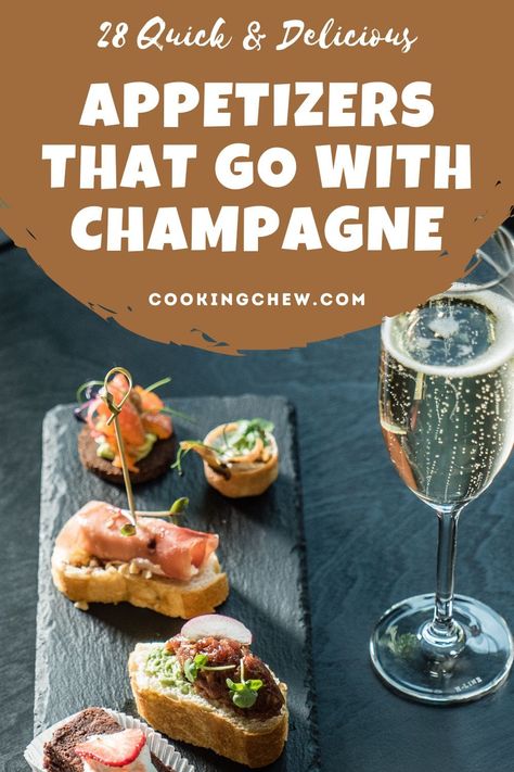 Champagne Pairing, Champagne Recipe, Fancy Appetizers, Delicious Appetizers, Champagne Brunch, Champagne Taste, Wine Tasting Party, Tasting Party, Food Pairings