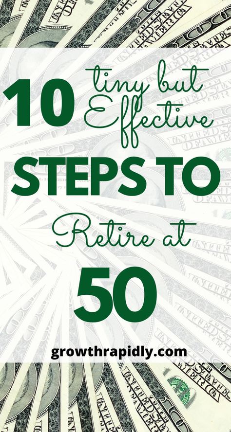 Can you retire at 50? Yes, but it's not without its challenges. Read on to learn how to retire at 50 by taking these necessary steps... Cold Hard Cash, Entrepreneur Advice, Financial Coach, Retire Early, Save Money Fast, Finance Saving, Find Money, Yes But, Money Budgeting