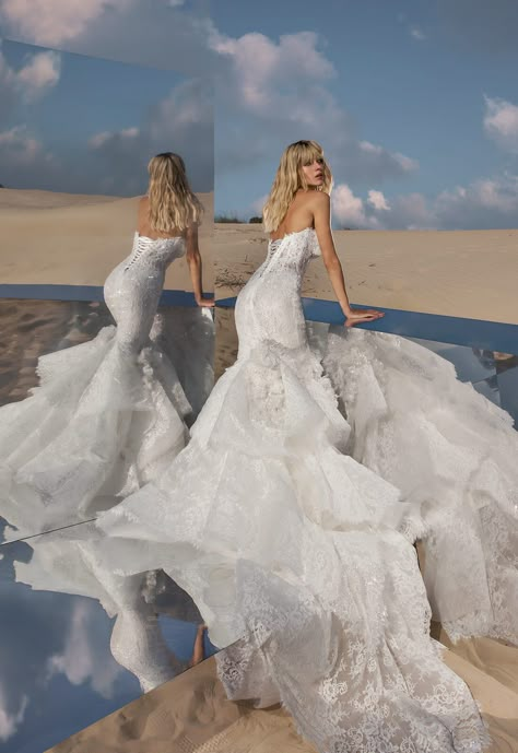 Beach Bridal Dresses Mermaid, Wedding Gowns Long Sleeve, Beach Bridal Dress, Dresses Plus Size Formal, Gowns Long Sleeve, Pnina Tornai Wedding Dress, Wedding Dresses Kleinfeld, Lace Sweetheart Wedding Dress, Wedding Dresses Sweetheart