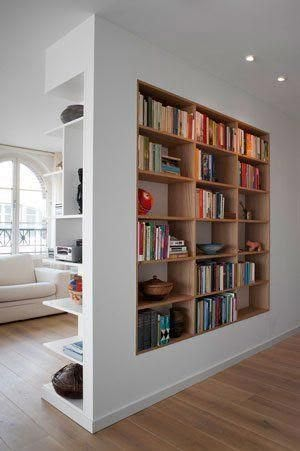 Diy Bookshelf Design, Kabinet Dapur, Home Library Design, Bookshelf Design, Wall Bookshelves, Bookshelves Diy, Home Libraries, Bookshelf Decor, Home Library