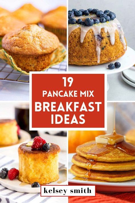 Krusteaz Pancake Mix Recipes Ideas, Breakfast Ideas With Pancake Batter, Uses For Pancake Mix Ideas, Recipes Using Pancake Mix Breakfast, Box Pancake Mix Ideas, Pancake Mix Recipe Ideas Breakfast, Things To Make With Pancake Mix Ideas, Pancake Mix Ideas, Pancake Mix Recipe Ideas