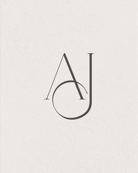 Initial Business Logo, Aj Initials Logo, J And A Logo, J A Monogram, J A Logo Design, J A Tattoo, A J Tattoo, A J Monogram, J Tattoo Letter Ideas