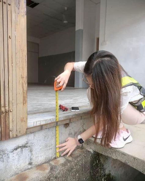 📝 Site measurement for renovation project, for architecture drawings submission in later stage. 📐📏✒️ #IPMProfessionalServices… | Instagram Construction Aesthetic Girl, Renovation Vision Board, Civil Engineering Student Aesthetic, Architecture Girl Aesthetic, Architecture Vision Board, Engineering Student Aesthetic, Architecture Profile, Civil Engineering Aesthetic, Architect Girl