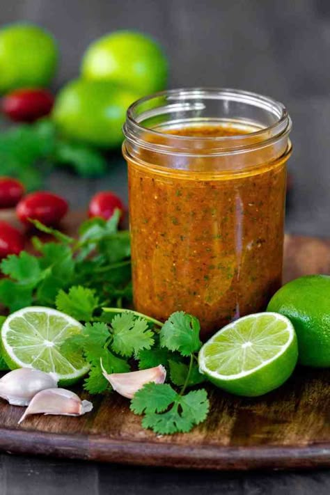 Chipotle Vinaigrette, Honey Lime Vinaigrette, Lime Marinade, Chipotle Dressing, Honey Chipotle, Lime Vinaigrette, Vinaigrette Recipe, Salad Dressing Recipes Homemade, Sauces And Dressings