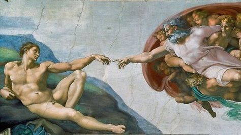 The Creation Of Adam, Most Famous Paintings, Rennaissance Art, Vatican Museums, Sistine Chapel, Famous Paintings, Adam And Eve, Famous Art, Classical Art