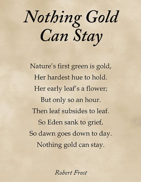 Stay Gold Poem, Nothing Gold Can Stay Poem, Robert Frost Nothing Gold Can Stay, Robert Frost Birches Poem, Eyes Talk, Poems By Famous Poets, Poetry Robert Frost Beautiful, Neat Quotes, Tortured Poets Department Lyrics