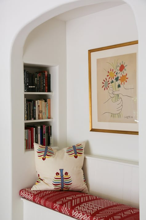 Projects — Kathryn M Ireland Spanish House Decor, Kathryn Ireland, Office Sunroom, Hall Ways, Pattern Interior, Storage And Organization Ideas, Home Mood Board, Study Nook, Organization Ideas For The Home