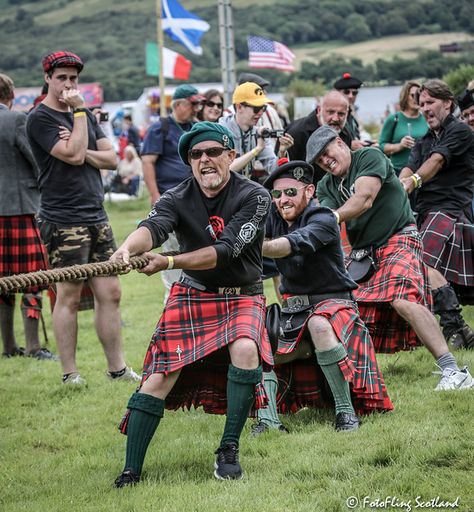 Tug O’ War #highlandgames #kilt #men #lochearnhead #scotland #clan #macgregor #mcgregor #sport Mcgregor Clan, Highland Games Scotland, Kilt Men, Clan Macgregor, Alison King, Scottish Cottages, Scotland Kilt, Scottish Man, Great Scot