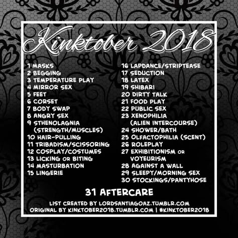 Monster Prompts Art, List Of All The Kinks, Kinktober Prompts, Drawtober 2024, October Prompts, Oc Prompts, Sketchbook Prompts, Day Art Challenge, Castlevania Netflix