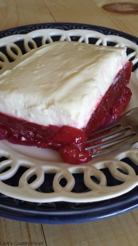 Cherry Pie Salad Cherry Pie Salad Recipe, Cherry Pie Filling Jello Salad, Cherry Pie Salad, Cherry Pie Filling Jello, Black Cherry Jello Salad, Cherry Jello Salad, Cherry Treats, Cherry Jello Recipes, Diy Christmas Table Decorations