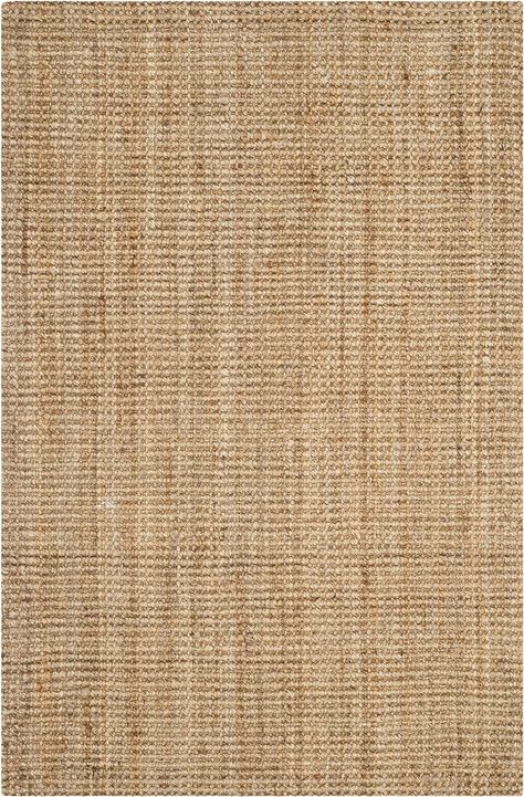 Amazon.com: SAFAVIEH Natural Fiber Collection Accent Rug - 4' x 6', Natural, Handmade Farmhouse Jute, Ideal for High Traffic Areas in Entryway, Living Room, Bedroom (NF747A) : Home & Kitchen Windsor California, Entryway Carpet, Jute Rug Runner, Jute Carpet, Handmade Farmhouse, Area Lighting, Best Living Room, Rug Size Guide, Jute Area Rugs